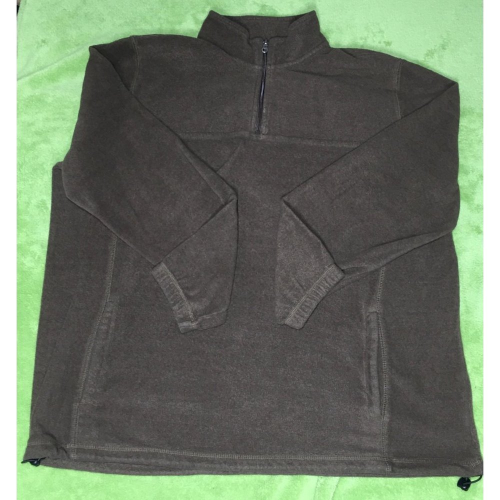 Croft & Barrow 1/4 Zip Fleece Jacket Men's Size XXL